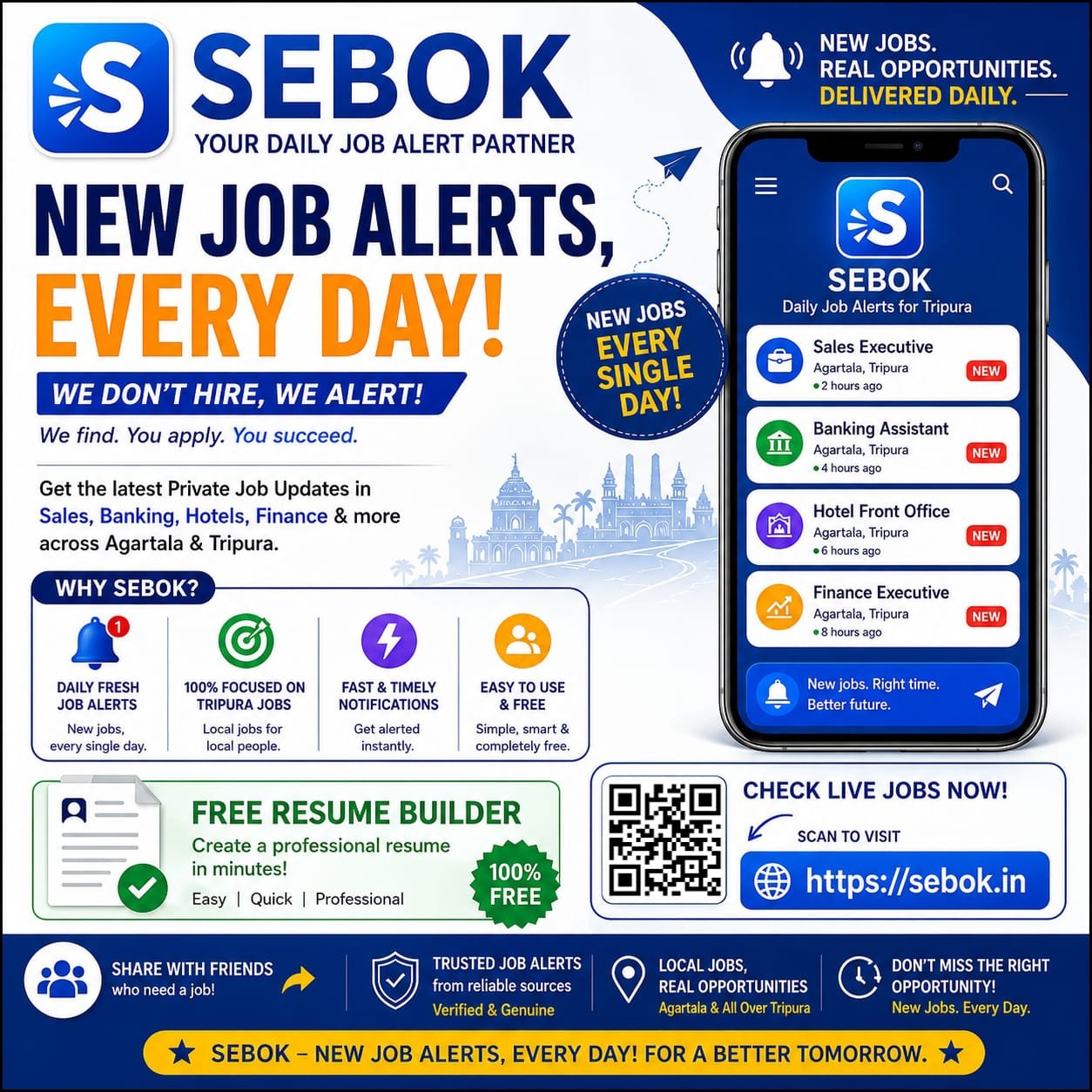 Sebok - Tripura Private jobs alerts
