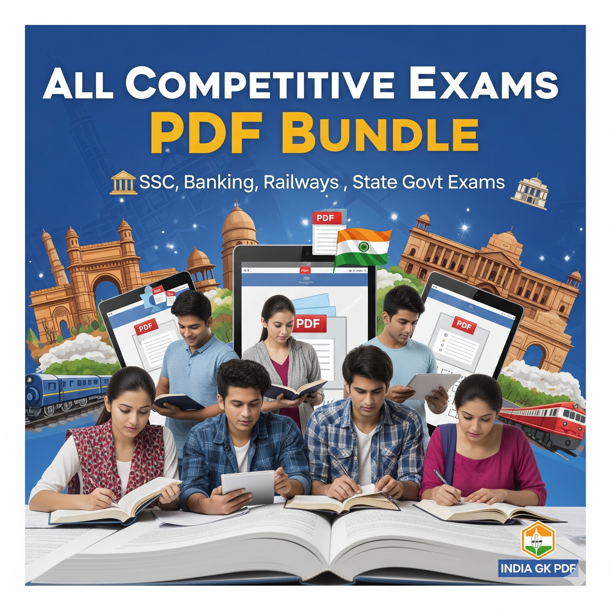 All Competitive Exams PDF Bundle – One Complete Solution