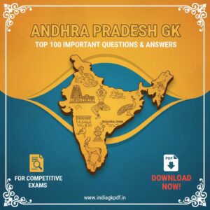 Andhra Pradesh Static GK: Top 100 Important Q&A PDF