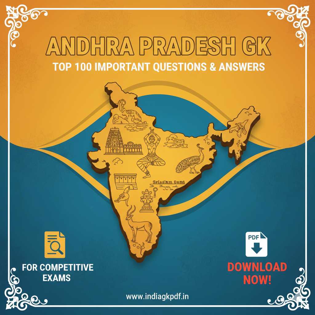 Andhra Pradesh Static GK: Top 100 Important Q&A PDF