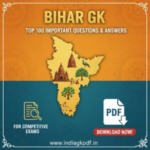 Bihar Static GK: Top 100 Important Q&A PDF