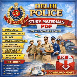 Delhi Police Study Materials PDF