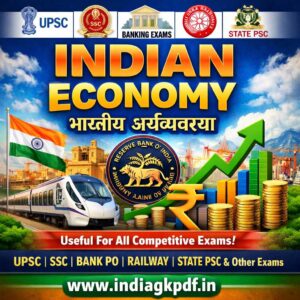 Indian Economy (भारतीय अर्थव्यवस्था) Notes for UPSC, SSC, Railway, Banking & State PSC