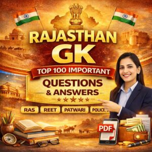 Rajasthan top 100 Important Q&A PDF