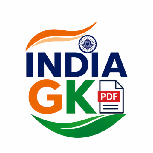 India GK PDF 2026