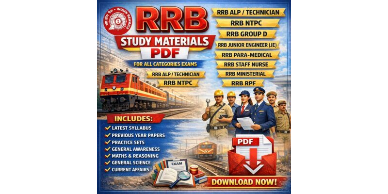 RRB - Complete Study Materials PDF 2026