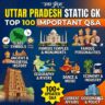 Uttar Pradesh Static GK: Top 100 Important Q&A PDF